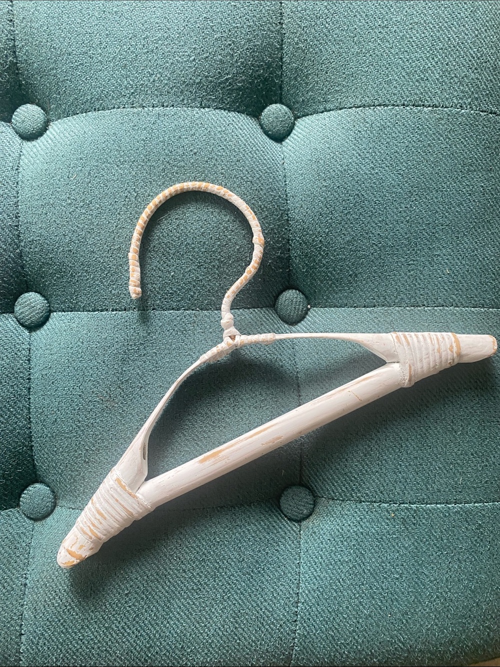 Vintage wooden kids hanger